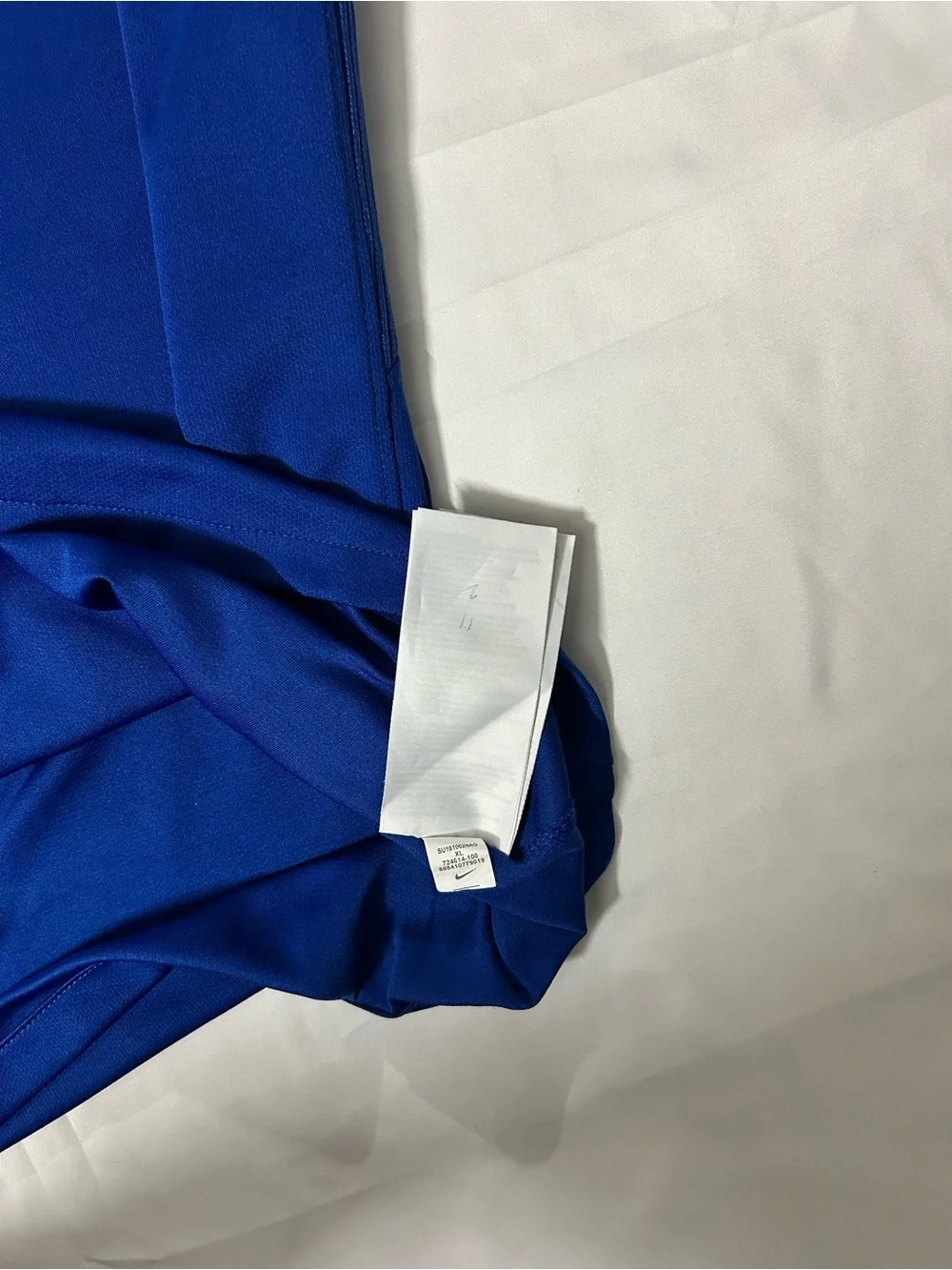 Nike Royal Blue Kids Football Jersey with White Accents